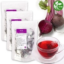 신영몰 국산 비트차 비트티백 50티백 국내산 제주도 레드비트 100%, 3개