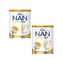 Nestle 네슬레 NAN 슈프림 프로 인펀트 포뮬라 아기 분유 파우더 1단계 800g 2개