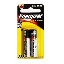에너자이저 알카라인 AAA건전지, 2개입, 2개
