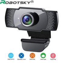 노트북 화상 컴퓨터 줌 usb pc 웹 캠 카메라 추천 비디오 회의 라이브 방송을위한 마이크가있는 용 고품질 풀 자동 초점