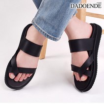 남자 소가죽 여름 쪼리 슬리퍼 샌들 남성 신발 3선