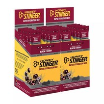 Honey 허니 스팅어 퍼포먼스 블랙 체리 에너지 보충제 (20캐럿) Stinger Black Cherry