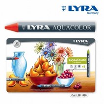 LYRA - 리라 아쿠아칼라 수채크레용 48색 / 컬러링, 없음
