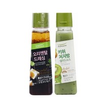 (냉장)[풀무원]오리엔탈드레싱240g+키위 저지방드레싱235g