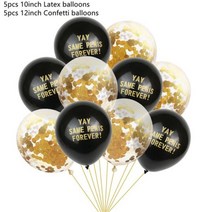 발렌타인데이 짧은 신부 웨딩 베일 새시 머리띠 파티 선물 장식 헤어, 10pcs gold Confetti2