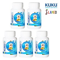초록입홍합 펫 관절 1000mg 120정 5통 팻 쿠쿠 뉴질랜드 직배송 애완동물 헬스 케어, 기본, 기본