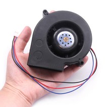 소형 배풍기 캠핑 송품기 고압 바베큐 New Black DC 12V 0.5-1A 3 Pin Brushless Turbo Blower Centrifugal Fan BBQ Stove