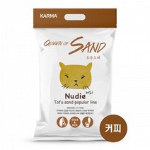 카르마 퀸오브샌드 누디 커피 고양이 두부모래, 7L, 1개, 3kg