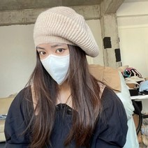 뜨개모자 화가 빵모자 짜임 빅사이즈 루즈핏 베레모 니트 모자