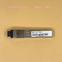 Epon Sc Olt 광 트랜시버 PX20 + OLT SFP OLT1.25G 1490/1310nm 3-7dBm Ftth 솔루션 모듈, 02 EPON PX20PP 5-7dBm