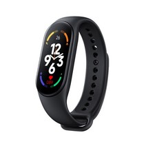 M7 스마트 워치 남성 Smartband 심박수 피트니스 트래커 혈압 스포츠 팔찌 mi 밴드, 01 Black