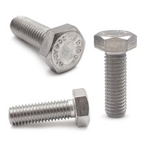 스텐 육각 볼트 SUS 너트 미리 인치 머신 규격 M4 부터 M24 5/16 부터 3/4, M12(12mm), 35mm, 1개