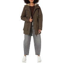Volcom 여성용 Walk on by Parka 헤비웨이트 재킷 블랙.