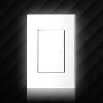 조명다움 진흥 KS인증 스위치 콘센트 모듈라 맹플레이크 맹커버 스위치커버 아크릴커버 배선기구 전기 전등 스위치콘센트, 09_3로1구스위치