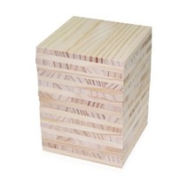 석광교재 카프라 100피스 120x24x8mm 미송 원목 블럭 쌓기 놀이 장난감 모양 미술 수학 학습 교구 도형 개념 학습, 단품