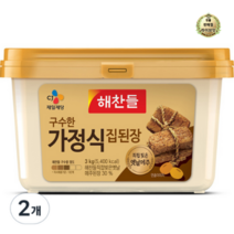 해찬들 구수한 집된장, 3kg, 4개