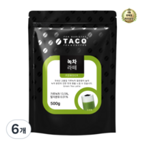 라이브잇 타코 녹차라떼 분말, 78개, 1개입, 500g