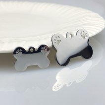 [DP1-074] 써지컬스틸 부자재 강아지 이름표 목줄 펜던트 반려동물 목걸이만들기 DIY 재료