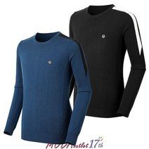 (기획) 21FW_ 어깨배색 라운드넥 스웨터 (남) 6H53301