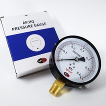 올판 홍기(APHQ) 압력게이지 일반형 60파이, 35kgf
