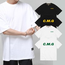 끄라몽 면티 오버핏 무지 반팔+디자인 티셔츠