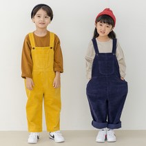 [바브키즈] 골덴멜빵바지