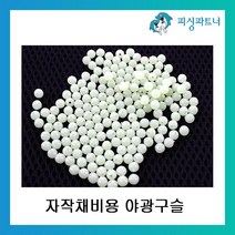 피싱파트너 야광구슬 4mm 5mm 6mm 8mm 축광구슬 자작채비 DIY, 야광구슬 5mm
