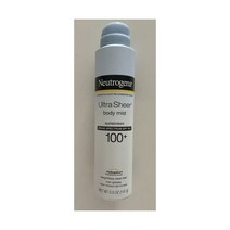 선크림 새로운 울트라 시어 바디 미스트 선크림 SPF 100 5oz 무중력
