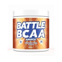 배틀 스낵 BCAA 아미노스 인트라 워크아웃 에너지 드링크 200g 30인분 오렌지 스틸 맛