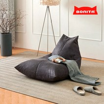 아트박스/보니타빈백 [보니타빈백]대형 파우치 P202 빈백 소파 (스웨이드), 초코