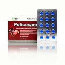 뉴질랜드 NZ100 폴리코사놀 33.4mg 60정+사은품 사탕수수 추출물 쿠바산 폴리코사놀, 60정
