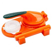 만두기계 만두 메이커 휴대용 라비올리 금형 재사용 가능한 노동 절약 좋은 식품 등급, 02 Orange