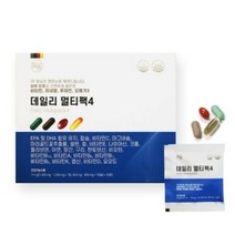 미쁨 데일리멀티팩4 비타민 미네랄 루테인 오메가3 올인원 영양제팩, 데일리 멀티팩 4 (30포)
