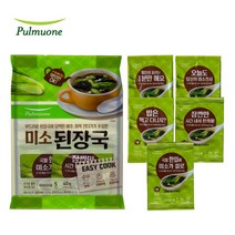 풀무원 즉석국 선택1/ 미소된장국/황태미역국/황태계란북엇국, 40g, 미소된장국 1봉지