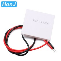 난방 케이블 온도 조절 냉매 트랩 팬 TEC1-12706 12703 열전 냉각기 12V 반도체 냉동 펠티어 엘레멘트, 06 TEC1-12709, 06 TEC1-12709