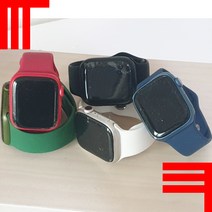 애플워치7/울트라 49mm 목업 목각폰 목업폰 모형폰 고급바탕무(블랙화면), 45mm 그린-바탕무