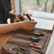 컨트롤9 컨트롤프로 시그니처 다이어리 다이어리커버 천연가죽 오거나이저, 버건디