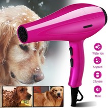 애견 드라이룸 저소음 애견용 드라이기 대형견 팻드라이어 2000w 휴대용 애완 동물 개, 없음