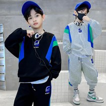 베비포 남아용 블루지 트레이닝 상하복 세트 RW5