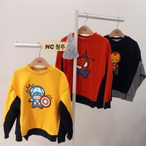 코코리따청주 NC15 MARVEL 와펜 맨투맨 CEMA21TM1