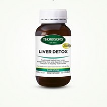영양제 밀크씨슬 해외 유명 건강 디톡스 의사 추천뉴질랜드 톰슨 간 해독 토닉 42000mg 60캡슐 건강한 소화 기능 메스꺼움 구토 감소 수입