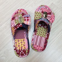 럭셔리 국산 리본 앳지 거실화 층간소음방지 쿠션좋은 슬리퍼