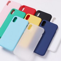 스톤프로텍트 아이폰 컬러풀 TPU 케이스 아이폰케이스 색깔 전기종 휴대폰