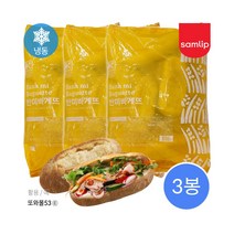 삼립 반미바게트 빵 3봉 78g 24개입 베트남샌드위치 빵
