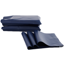 HDPE 포장용 택배봉투 4가지 색상 (검정색 진회색 회색 네이비) 의류 택배비닐, 네이비색, 50장