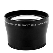 1 세트 72Mm 2.2X 범용 망원 변환기 렌즈 18-200 캐논 니콘 올림푸스 펜탁스 소니 카메라용 초점 거리, [01] 72mm, [01] Black, 01 Black_01 72mm