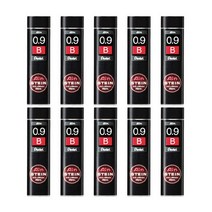 펜텔 아인 슈타인 샤프심 B, 0.9mm, 10개입