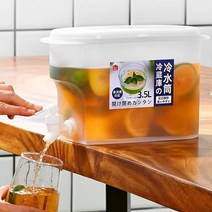 냉온수기물통 꼭지달린물통 수도꼭지물통 캠핑용 냉온수 워터저그 3.5L