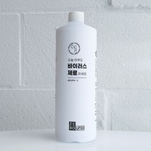 제로라운드 살균 소독수 1L 리필 용기 살균제, 없음