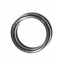 스테인리스 스틸 316 라운드 링 용접 5/16- x 2- (8mm 50mm) 해양 등급